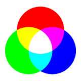 RGB - colors mixer icon