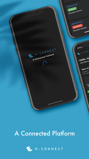 Android application e-Connect Biz screenshort