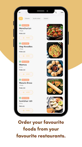 Preor Food Pre-order Platform Screen 2