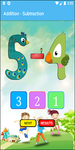 Fun Addition Subtraction Screenshot