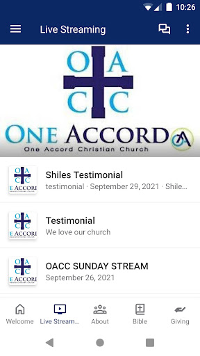 OACC Screen 2