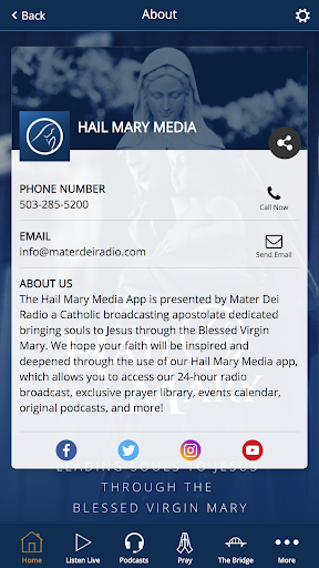 Hail Mary Media Screen 2