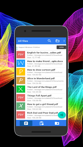 Android application EZ Office - All Files Reader screenshort