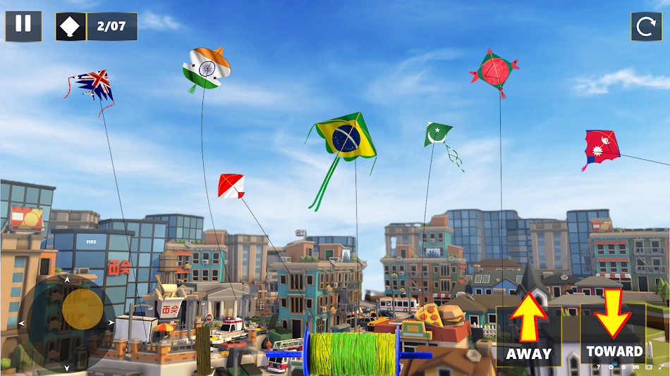 #9. Kite Sim: Kite Flying Sim Game (Android) 由: Squad Gaming