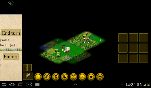 Android application Freeciv screenshot