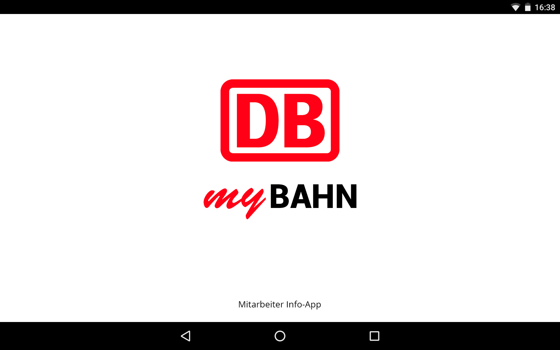 Android application myBahn screenshort