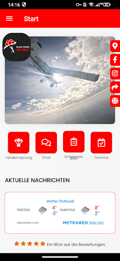 Black Forest Skydive Screen 3