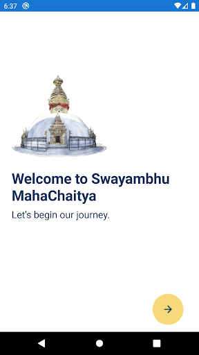Android application Swayambhu English Audio Guide screenshort