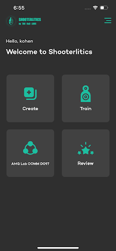 Android application Shooterlitics screenshort