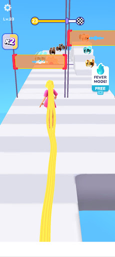 Hair Challenge Runner Run Rush APK MOD screenshots 2