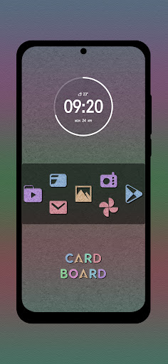 Screenshot of Cardboard Icon Pack