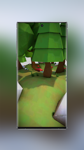 PolyPond 3D Live Wallpaper Fre Screenshot 2 - AppWisp.com