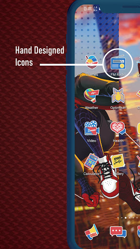 Android application Spider Theme EMUI 5/8/9.1 screenshort
