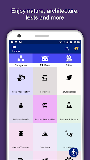 Android application United Kingdom Travel & Explor screenshort