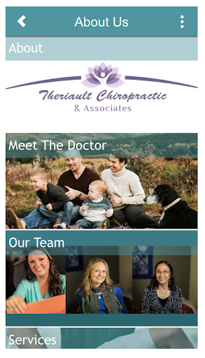 Android application Metro Chiropractic screenshort