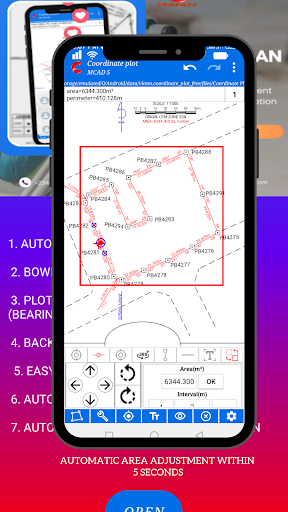 Coordinate Plot (compact) Screen 3