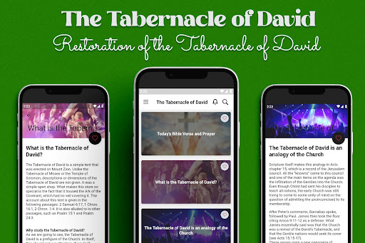Android application The Tabernacle of David screenshort