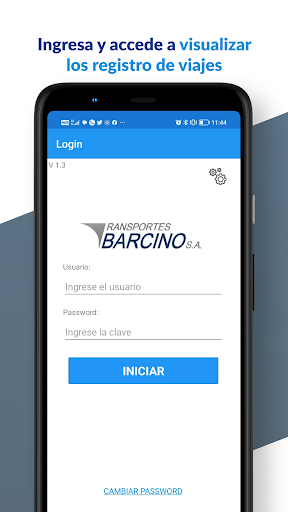 Android application Registro de Gastos de Viaje screenshort