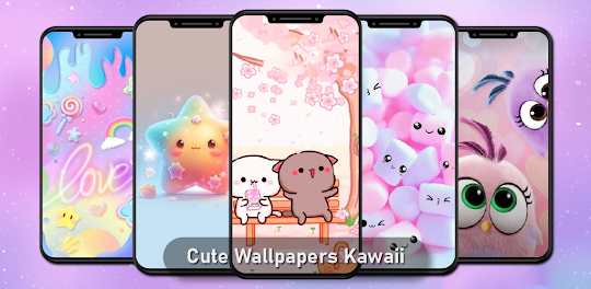 Papéis de parede fofos Kawaii