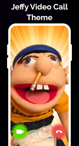 Android application Jeffy Video Call Theme screenshort