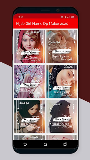 Hijab Girl Name DP Maker 2024 Screen 2