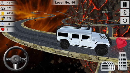 4X4 Jeep stunt drive 2019 : impossible game fun  screenshots 4