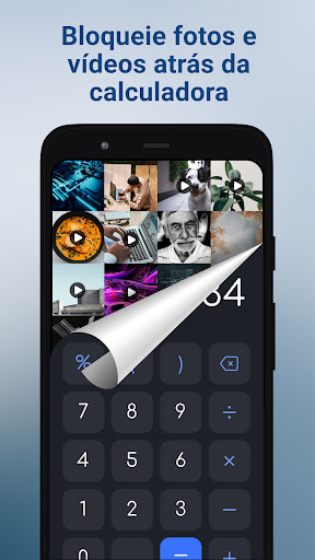 Calculadora: ocultar fotos screenshot 2