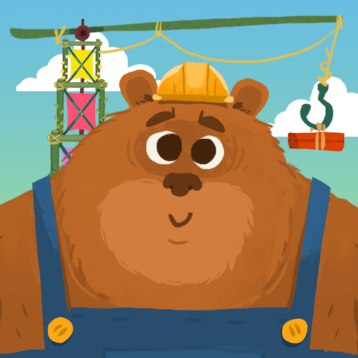 Kids Construction Puzzles Logo