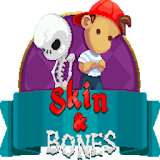 Skin and Bones - retro style platform game icon