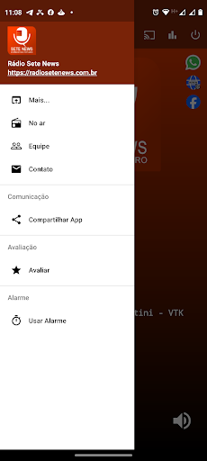 Rádio Sete News Screen 2
