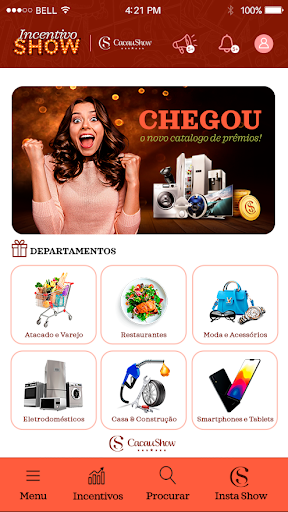 Android application Incentivo Show screenshort