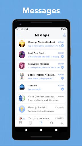 Heavenya: Christian Fellowship Screen 3