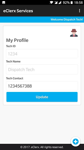 Dispatch Support AB Screen 2
