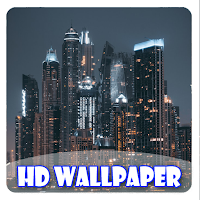 Skyline Night HDLive Wallpaper