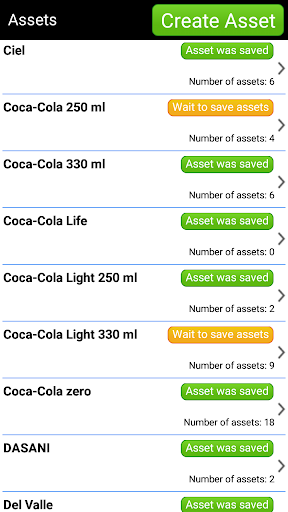 Storage product FMCG Fastoder Screen 3