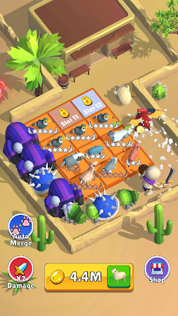 Game screenshot Merge Animal : Farm Defense apk download