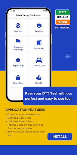 Driver Theory Test Ireland DTT Screen 2