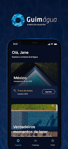 Android application Guimágua screenshort