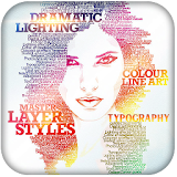 Typo Effect Photo Editor icon