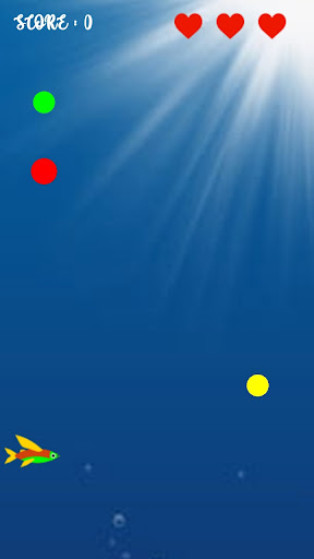 Android application Feeding Flying fish screenshort