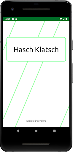 Android application Hasch Klatsch screenshort