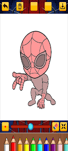 Coloring Hero Spider