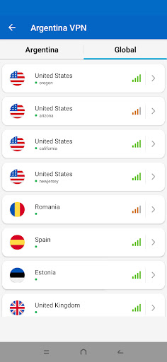 Argentina VPN - Fast & secure Screen 3