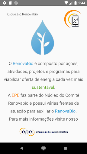 Renova App Screen 2