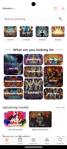 Android application Take Me Out screenshort