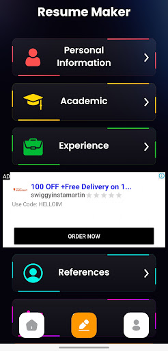 Resume Maker & CV Maker Screen 3