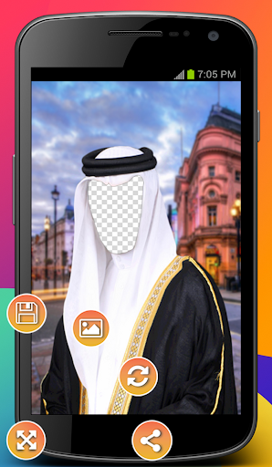 Android application Arab Saudi Photo Montage screenshort