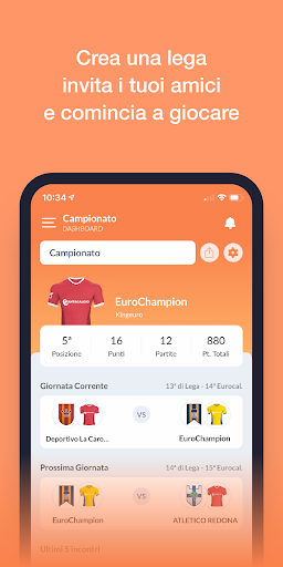 EuroLeghe Fantacalcio ® Screenshot 1 - AppWisp.com