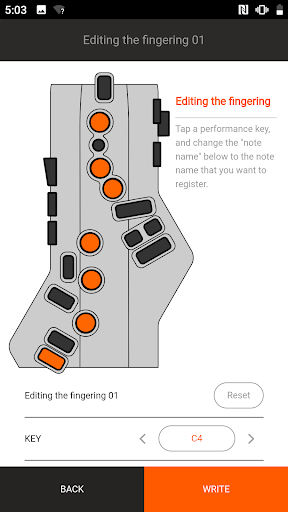 Screenshot of Aerophone GO Plus