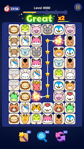 Captura de Pantalla 2 Animal Onet-Conexión de fichas android
